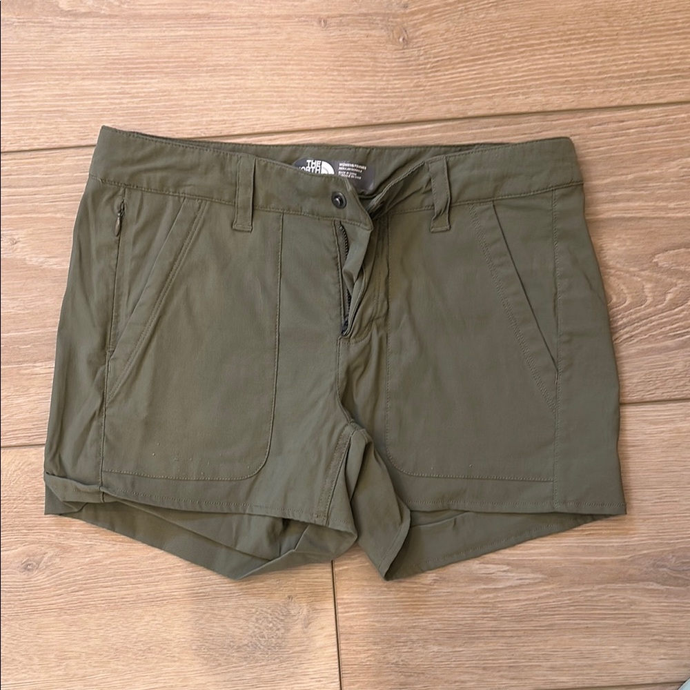The North Face Olive Women's Cargo Shorts